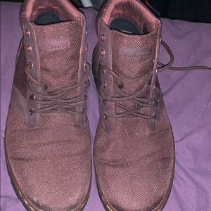 Maroon Dr Martin boots